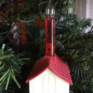 Vintage RARE Noma 7 Light Bubble Light Set Church